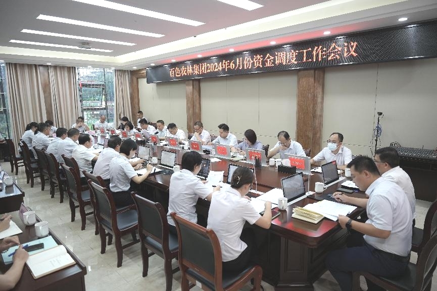 集团公司召开6月份资金调理事情会