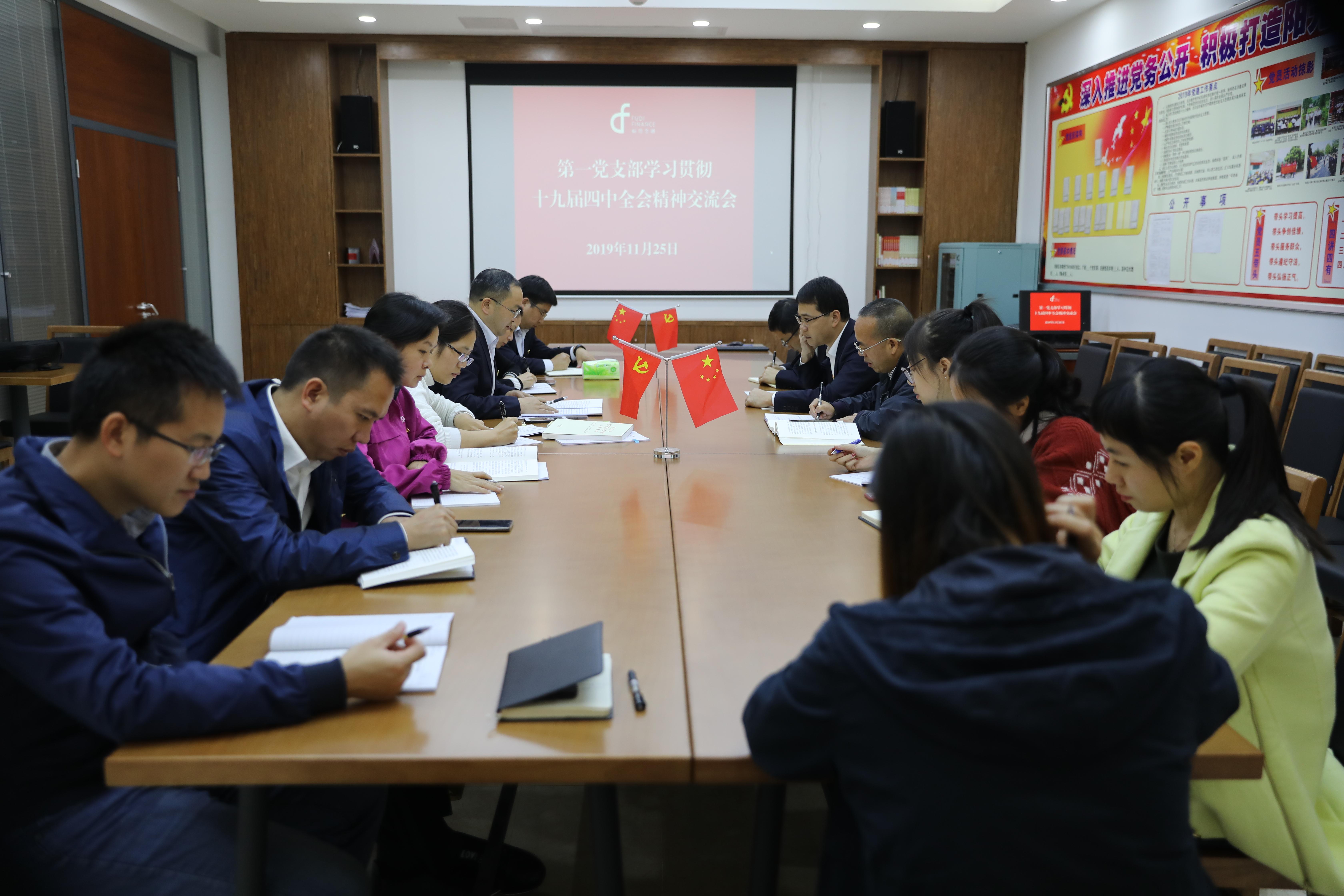 集团公司第一党支部召开理论学习会暨党员牢靠运动日